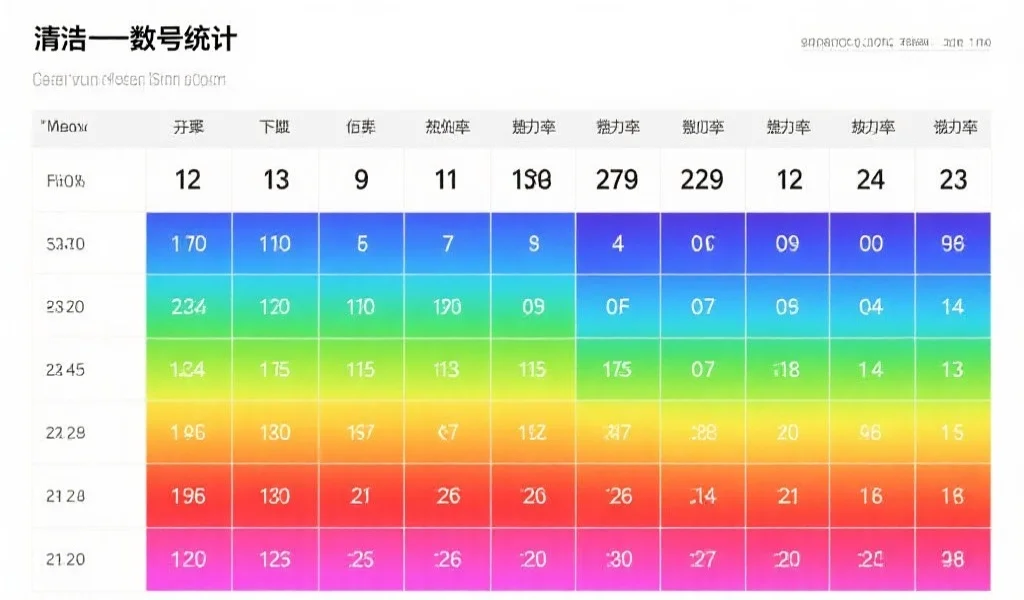 深度分析：如何运用号码统计表来识别热门与冷门组合？
